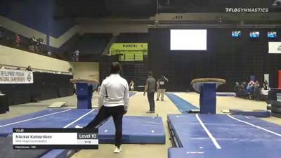 Nikolai Kolesnikov - Vault, Mini-Hops Gymnastics - 2021 USA Gymnastics Development Program National Championships