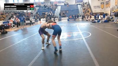 113 lbs Quarterfinals (8 Team) - Jacob Walker, Hernando vs Asher Cabral, Cocoa Beach