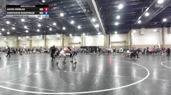 165 lbs Consi Of 8 #2 - Jacob Ornelas, Beebe Trained vs Konstantin Khaspekian, Caveman Wrestling