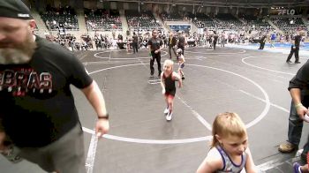 46 lbs Consi Of 16 #1 - Oliver Barnes, Terminator Wrestling Academy vs Axle Hatcher, Harrah Little League Wrestling