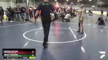 85 lbs Cons. Semi - Easton Button, Martin Mean Machine vs Brady Kolenda, Southwest Region Affiliated