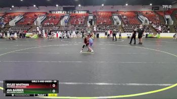 68 lbs Round 3 - Rylee Whitman, Michigan Revolution vs Ava Barber, Belvidere Bandits