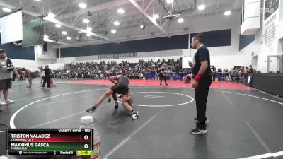 150 lbs Cons. Round 5 - Maxximus Gasca, Threshold vs Triston Valadez, Cathedral City