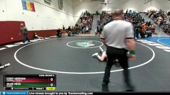 152 lbs Cons. Round 2 - Cody Herman, Campbell County vs Siler Hess, Dubois