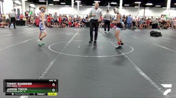 76 lbs Round 1 (8 Team) - Tommy Bansemer, Iron Horse vs Jaxson Tocco, Revolution Elite