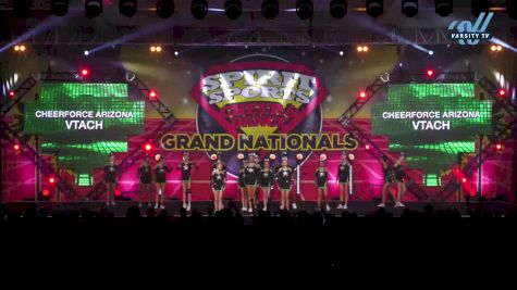 CheerForce Arizona - VTACH [2023 L2 Junior - Small] 2023 Spirit Sports Palm Springs Grand Nationals