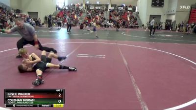65 lbs Cons. Round 2 - Coleman Ingram, Techfall Wrestling Club vs Bryce Walker, Lincoln Youth Wrestling