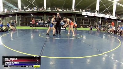 127 lbs Round 2 (4 Team) - Erin Delling, Missouri vs Callie Butler, New York