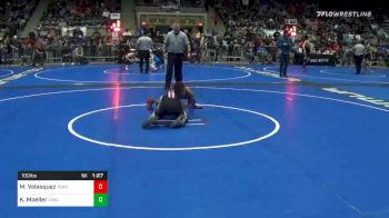100 lbs Prelims - Miles Velasquez, Team Tulsa WC vs Keaton Moeller, Iawc