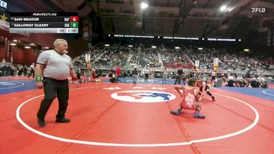 2A-165 lbs Champ. Round 1 - Galloway Oleary, Saratoga vs Saki Meador, Big Piney