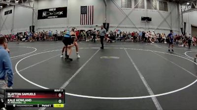 157 lbs Semis (4 Team) - Slayton Samuels, Get Fit vs Kale Howland, BC Predators