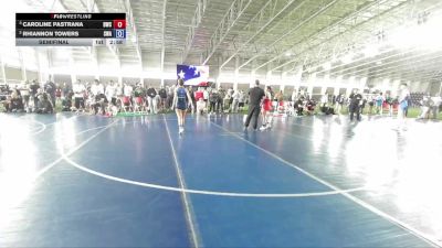 105 lbs Semifinal - Caroline Pastrana, Defiant Wrestling Club vs Rhiannon Towers, Sanderson Wrestling Academy