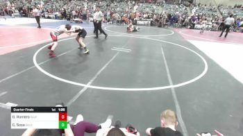 106 lbs Quarterfinal - Giovanni Romero, Salem Elite Mat Club vs Camden Sosa, Gold Rush Wrestling