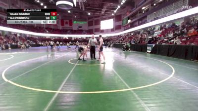 190 lbs Champ. Round 2 - Caleb Gilster, Rocky Mountain vs Ian Ferguson, Eagle