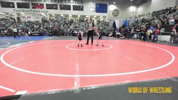 49 lbs Round Of 32 - Ryatt Danz, Gold Oak vs Beau Russell, ReZults Wrestling