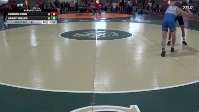 141 lbs Cons. Round 1 - Grady Phelps, Unattached vs Carson Ochs, McKendree
