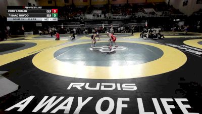 120 lbs Round Of 32 - Cody Lehman, Calvert Hall vs Isaac Novod, Belmont Hill