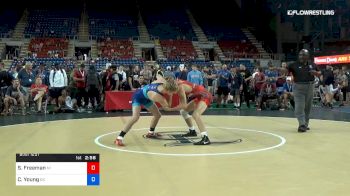 126 lbs Rnd Of 32 - Sam Freeman, Michigan vs Carter Young, Oklahoma