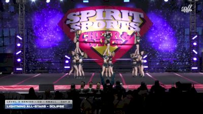 Lightning Allstars - 3clipse [2025 L3 Senior - D2 - Small Day 2] 2025 Spirit Sports Worcester Nationals
