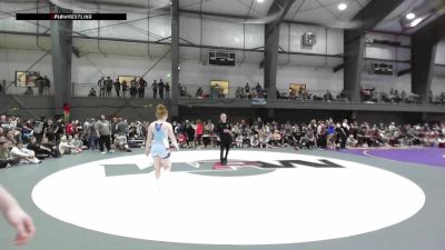 Junior Girls FS - 135 lbs Champ. Round 1 - Kendra Kane, WA vs Caidence Crawford, OR
