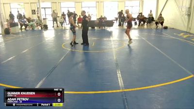 110 lbs 2nd Wrestleback (8 Team) - Gunner Knudsen, Utah vs Adam Petrov, Maryland