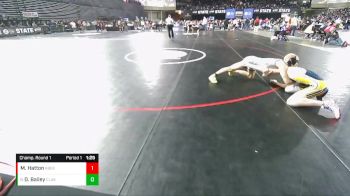 2A 126 lbs Champ. Round 1 - Dawson Bailey, Clarkston vs Michael Hatton, Aberdeen