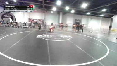 144 lbs Consi Of 8 #1 - Logan Boyd, Badlands WC vs Daron Upwall, Unattached