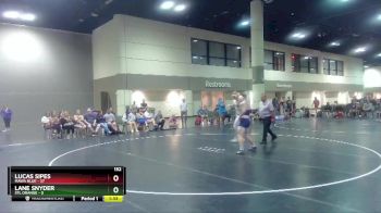 152 lbs Round 2 (6 Team) - Lucas Sipes, MAWA Blue vs Lane Snyder, STL Orange