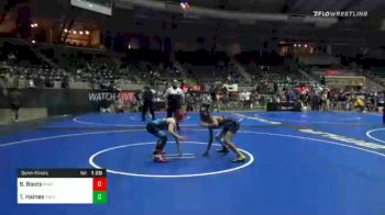 100 lbs Semifinal - Brayden Boots, Pinnacle vs Tre Haines, Punisher WC