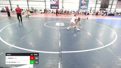 90 lbs Rr Rnd 3 - Landon Baker, Ragin Raisins Niagara vs Nathan Brutcher, Roughnecks