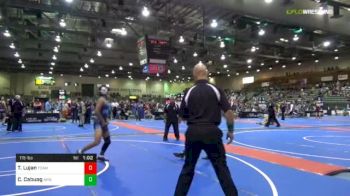 115 lbs Final - Tristan Lujan, Team Selma vs Christian Cabuag, Awa