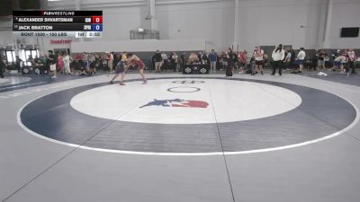 150 lbs Champ. Rd Of 16 - Alexander Shvartsman, Izzy Style Wrestling vs Jack Bratton, Springboro
