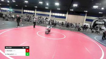 150 lbs Round Of 16 - Isaiah Nichols, Alpha Elite vs Gunner Benedict, Wright Wr Ac