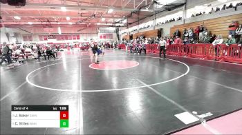 160 lbs Consi Of 4 - Joseph Baker, Danvers vs Calvin Stiles, Minnechaug