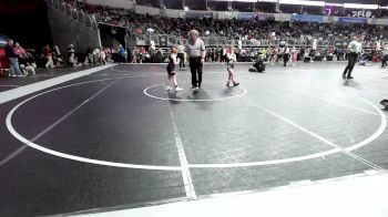 80 lbs Consolation - Caylee Wilkinson, Halstead WC vs Graylynn Myrick, Cougar WC