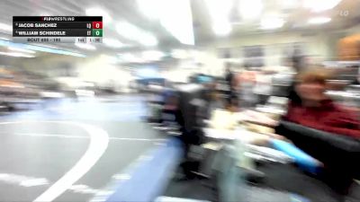 190 lbs Quarterfinal - Jacob Sanchez, La Quinta vs William Schindele, El Toro
