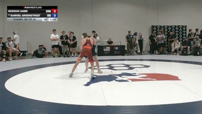 48 kg Champ. Rd Of 32 - Hudson Jaime, Big Cat Wrestling Club vs Samuel Greenstreet, Cornerstone Mat Club