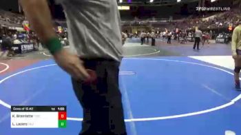 116 lbs Consi Of 16 #2 - Leilani Lazaro, Cali Select Wc vs Kaylee Bramlette, Threshold Wrestling Club