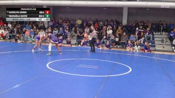 135 lbs Round 1 - Makaela Davis, Bellevue East vs Katelyn Jones, Seward