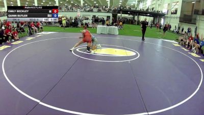 135 lbs Emily Beckley, Oklahoma vs Quinn Butler, South Dakota Gold