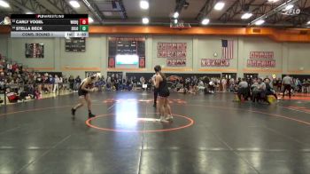 130 lbs Cons. Round 1 - Carly Vogel, Western Dubuque vs Stella Beck, Solon