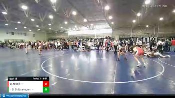 132 lbs Champ. Round 1 - Gavin Gulbranson, Box Elder Wrestling vs Dax Nicoll, Canyon View Falcons