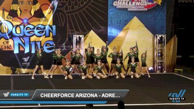 CheerForce Arizona - Adrenaline [2022 L1 - U17 Day 1] 2022 ASC Clash of the Titans Phoenix Showdown
