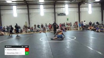 142 lbs Prelims - Angelina Adams (155), Warrior WC vs Tennessee Mccartney (155), Pawhuska