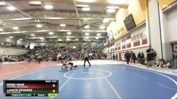 106 lbs Cons. Semi - Derek Wade, Sahuarita High School vs Landon Edwards, Mica Mountain