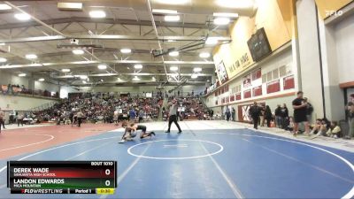 106 lbs Cons. Semi - Derek Wade, Sahuarita High School vs Landon Edwards, Mica Mountain