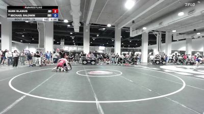 79 lbs Champ. Round 2 - Burk Blasius, Jackrabbit Wrestling Club vs Michael Baldwin, Ragnarok Wrestling Club