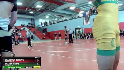 150 lbs Semis & Wb (16 Team) - Clarence Garrett, Rochester vs Linkin Carter, East Side