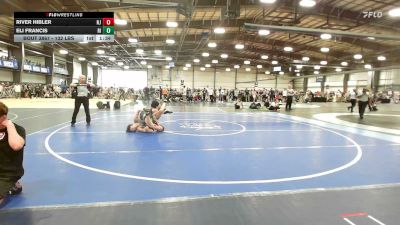 132 lbs Round Of 32 - River Hibler, NJ vs Eli Francis, RI