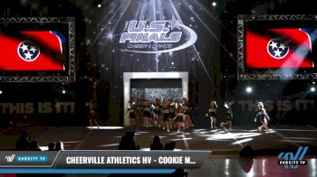 CheerVille Athletics HV - Cookie Monsters [2021 L1.1 Tiny - PREP Day 1] 2021 The U.S. Finals: Louisville